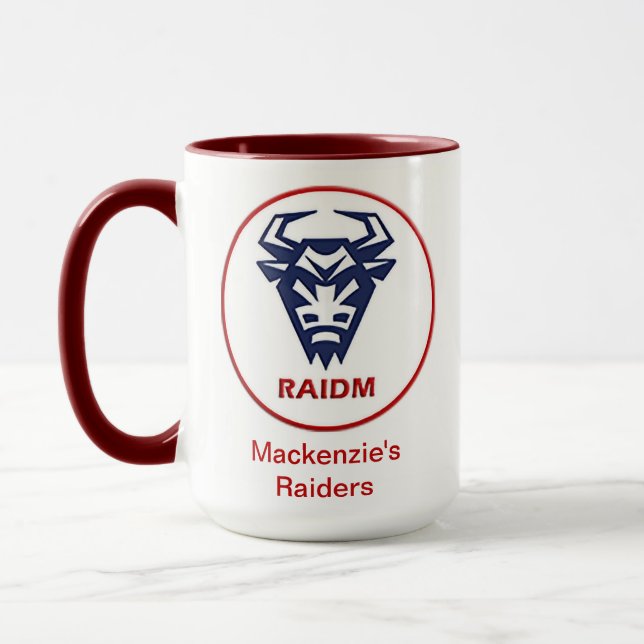 Mackenzie's Raiders "RAIDM" 15oz Tasse (Links)