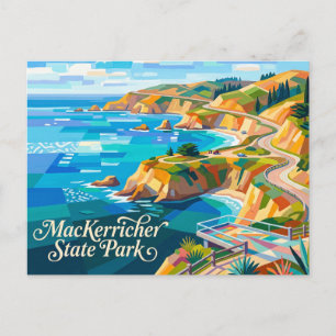 MacKerricher State Park Kalifornien Postkarte