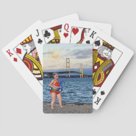 Mackinac Bridge Beauty Spielkarten