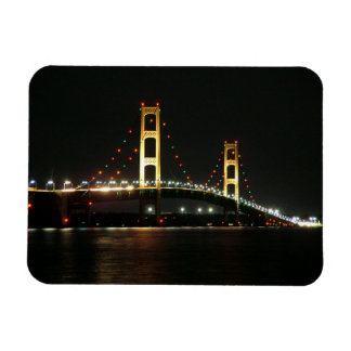 Mackinac Bridge Foto Magnet