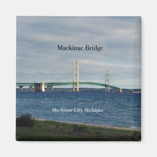 Mackinac Bridge Mackinaw City Magnete