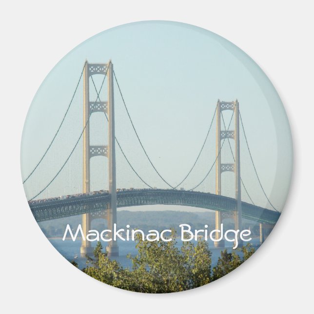 Mackinac Bridge Magnet (Vorne)