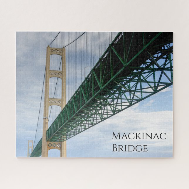 Mackinac Bridge MI Puzzle (Horizontal)