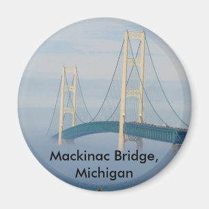 Mackinac Bridge, Michigan Magnet