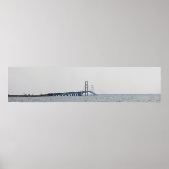 Mackinac Bridge, Michigan Poster (Vorne)
