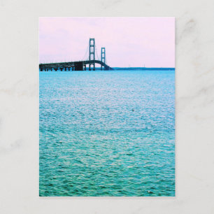 Mackinac Bridge - Michigan - Postkarte