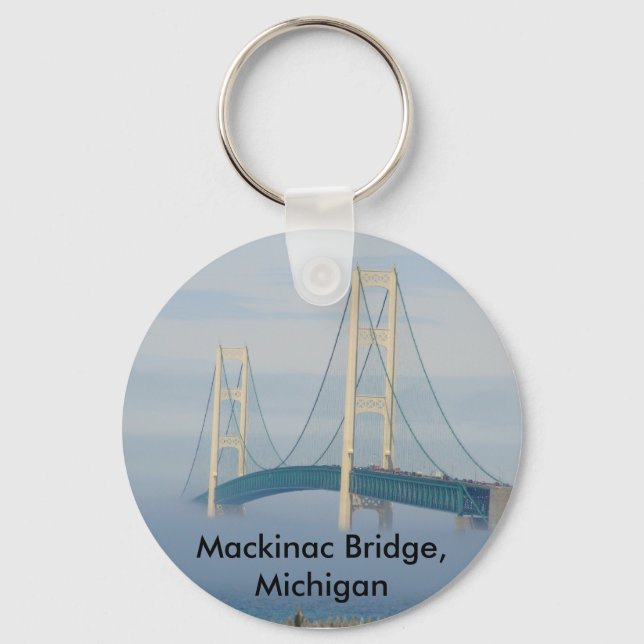 Mackinac Bridge, Michigan Schlüsselanhänger (Vorderseite)