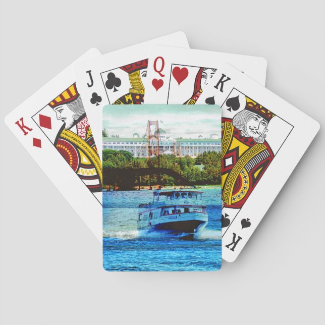 "Mackinac Bridge Playing Cards" Spielkarten (Rückseite)
