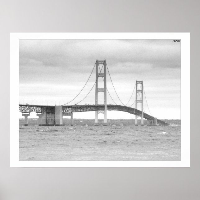 Mackinac Bridge Poster (Vorne)