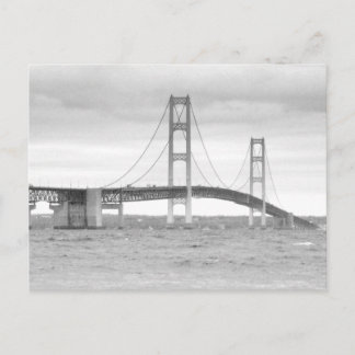 Mackinac Bridge Postkarte
