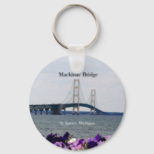 Mackinac Bridge spring St. Ignace spring key chain Schlüsselanhänger