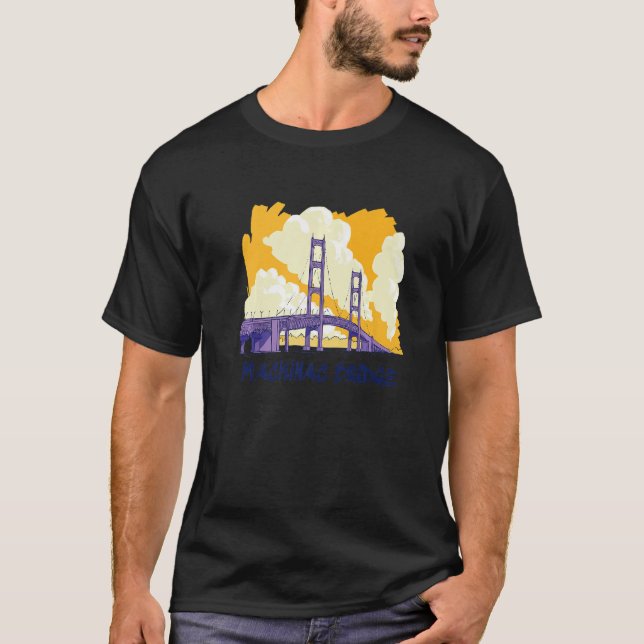 Mackinac Bridge T-Shirt (Vorderseite)