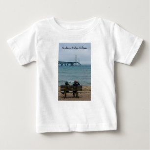 Mackinac-Brücke ansehen Baby T-shirt