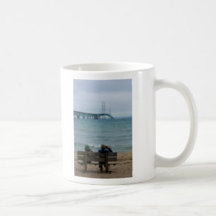 Mackinac-Brücke ansehen Kaffeetasse