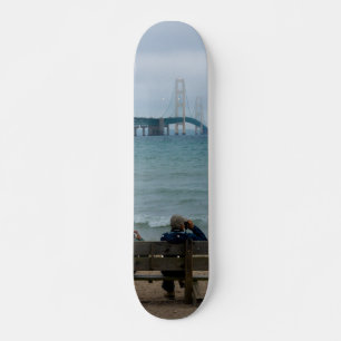 Mackinac-Brücke ansehen Skateboard