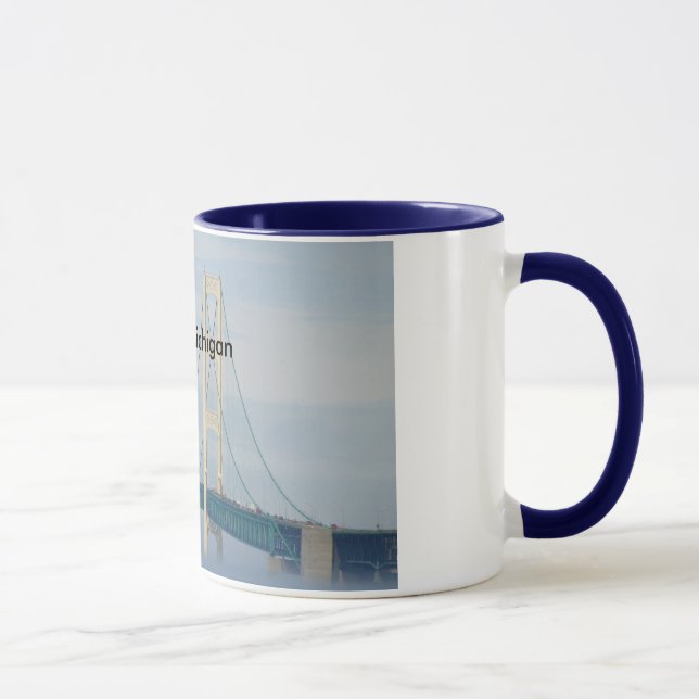 Mackinac Brücke, Michigan Tasse (Rechts)