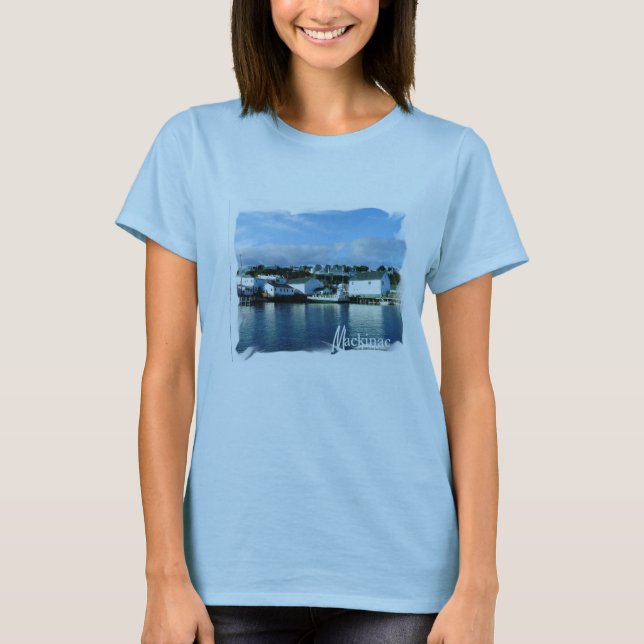 Mackinac Insel-Baby - Puppe T-Shirt (Vorderseite)