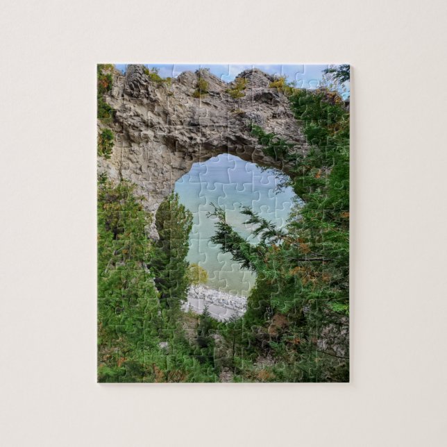Mackinac Island Arch Rock Puzzle (Vertikal)