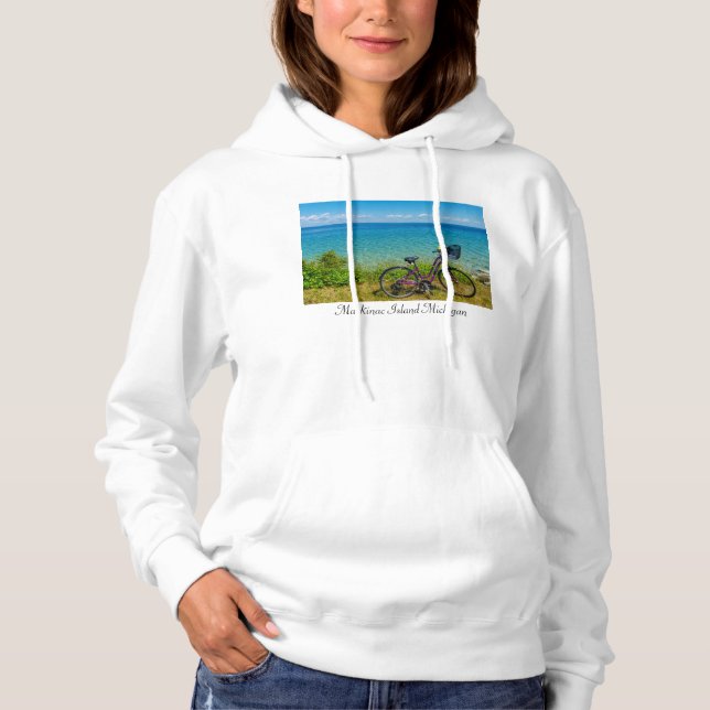 Mackinac Island Bike Hoodie (Vorderseite)