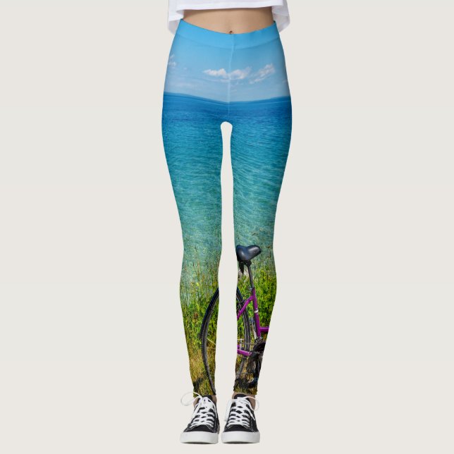 Mackinac Island Bike Leggings (Vorderseite)