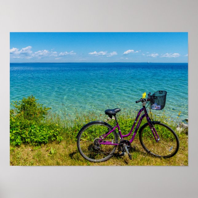 Mackinac Island Bike Poster (Vorne)