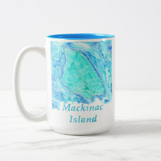 Mackinac Island Coffee Mug Zweifarbige Tasse