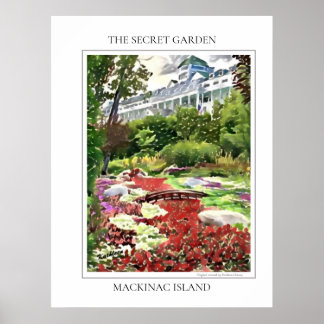 Mackinac Island Der Geheimgarten Poster