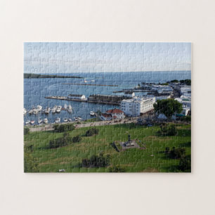 Mackinac Island & Harbour, Michigan Puzzle