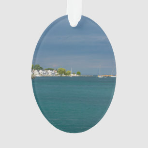 Mackinac Island Harbour Ornament