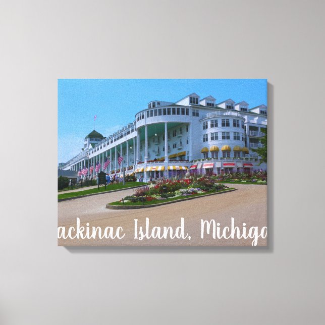 Mackinac Island Michigan Leinwanddruck (Vorderseite)