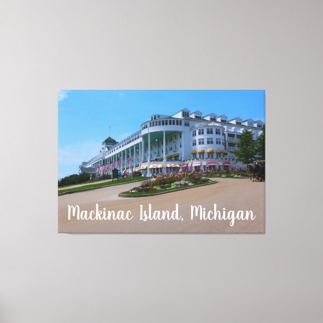 Mackinac Island Michigan Leinwanddruck (Vorderseite)