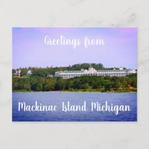 Mackinac Island Michigan Postkarte
