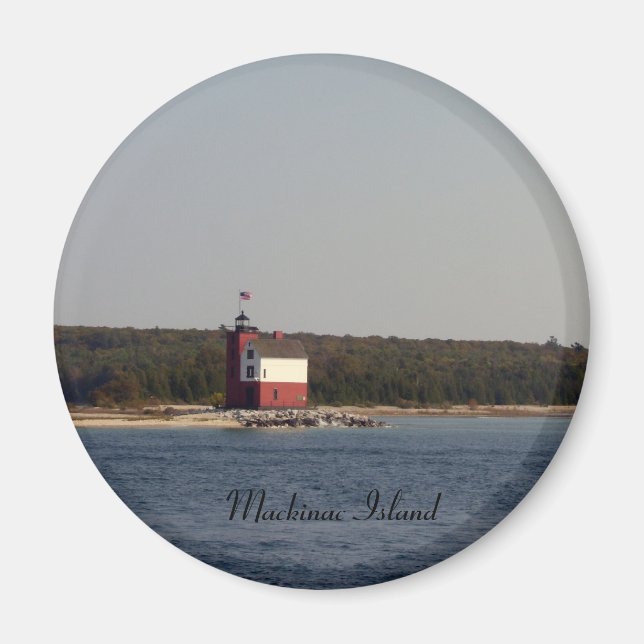 Mackinac Island Series Magnet (Vorne)