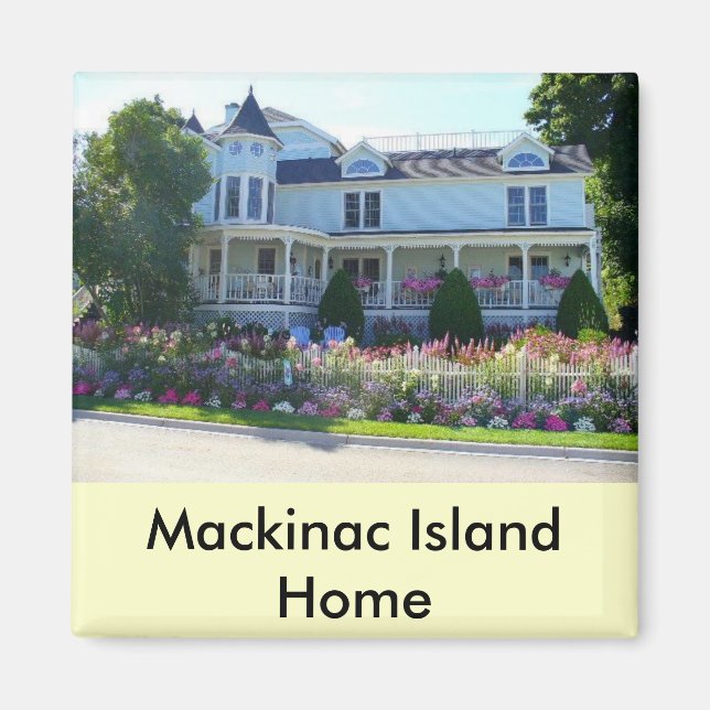 Mackinac Island Zuhause Magnet (Vorne)