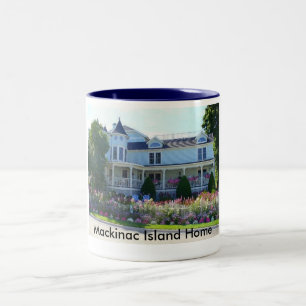 Mackinac Island Zuhause Zweifarbige Tasse