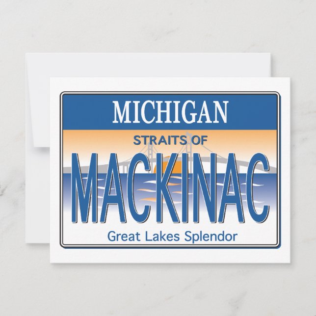 Mackinac-Lizenz (Vorderseite)