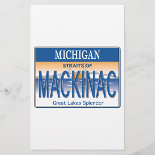 Mackinac-Lizenz Briefpapier