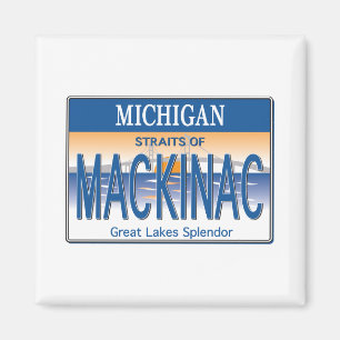 Mackinac-Lizenz Magnet