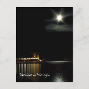 Mackinac: Mitternachtspostkarte Postkarte