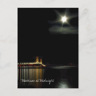 Mackinac: Mitternachtspostkarte Postkarte