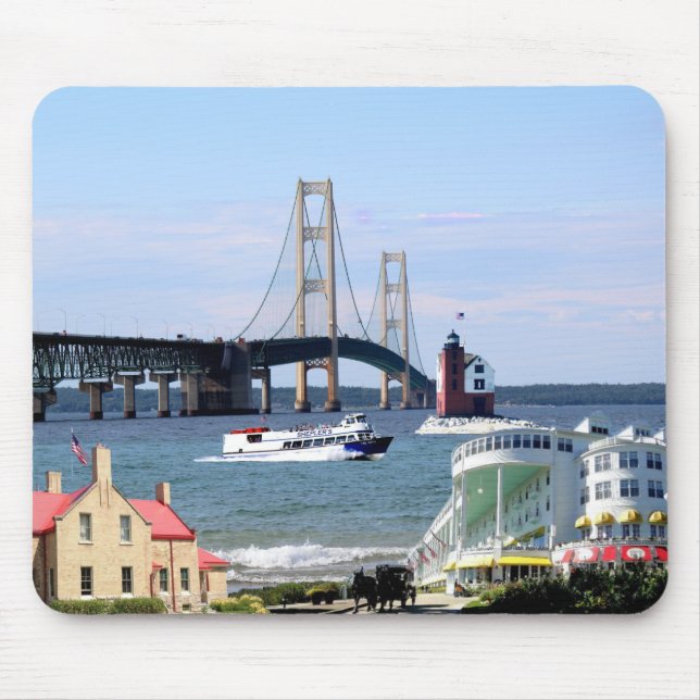 Mackinaw Bridge Mousepad (Vorne)