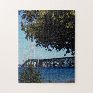 Mackinaw Bridge View Puzzle