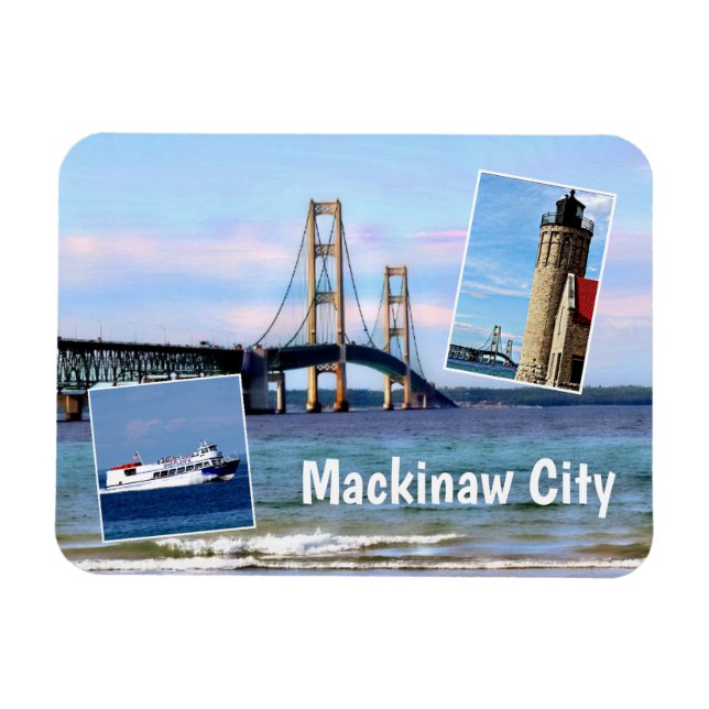 Mackinaw City Magnet (Horizontal)