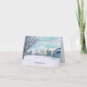 Mackinaw CIty Notecard Dankeskarte