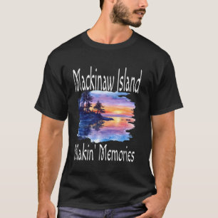 Mackinaw Island Makin' Memories passende Familien- T-Shirt