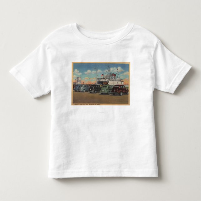 Mackinaw Stadt, MI - Ansicht des Kleinkind T-shirt (Vorderseite)