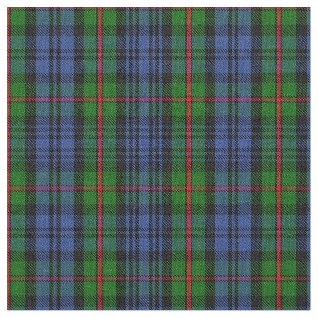 MacKinlay Tartan-Druck Stoff (Nahaufnahme)