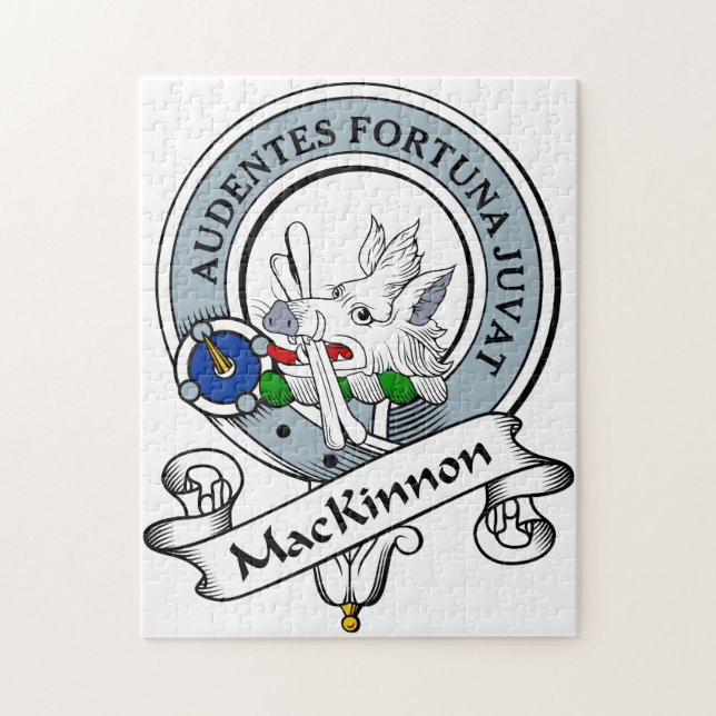MacKinnon Clan-Abzeichen Puzzle (Vertikal)