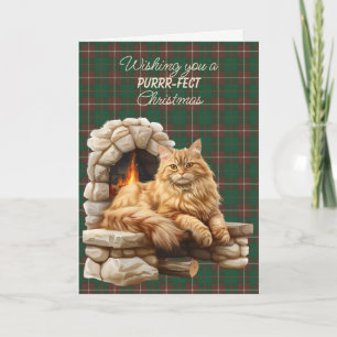 MacKinnon Clan Tartan Holiday Card Feiertagskarte