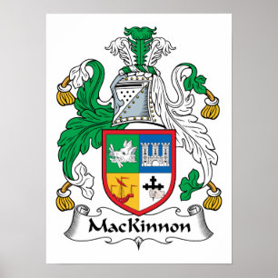 MacKinnon-Familienwappen Poster